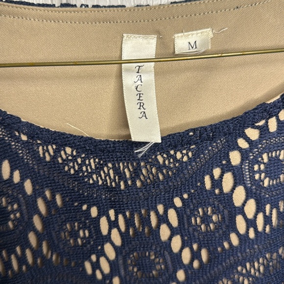 *NWT* Navy blue lace dress - Picture 2 of 4